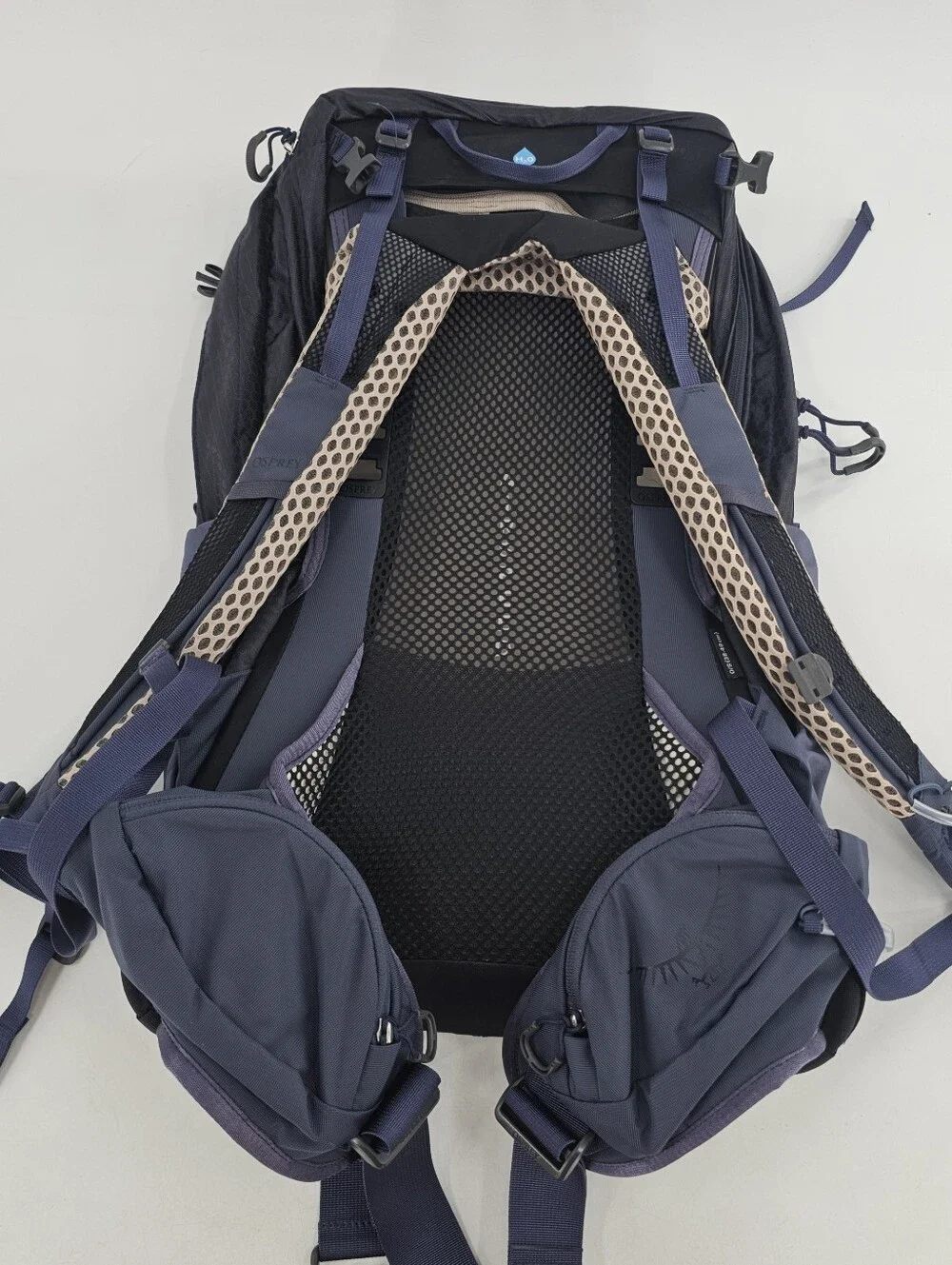 Osprey Mira 22 x-Res Anchor Blue OS Backpack Hike Hydration Sustainable Design